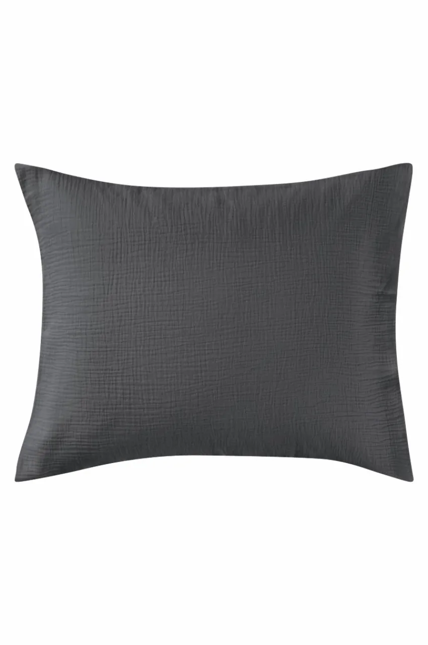 Örngott|Jotex TOM örngott 60x50 Cm - Ekologisk Mörk mullvadsgrå