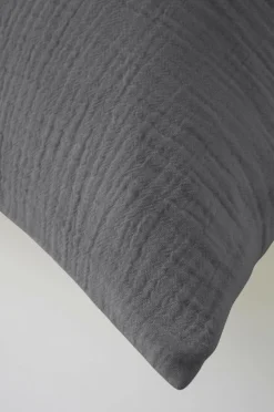 Örngott|Jotex TOM örngott 60x50 Cm - Ekologisk Mörk mullvadsgrå