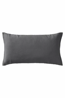 Örngott|Jotex TOM örngott 90x50 Cm - Ekologisk Mörk mullvadsgrå