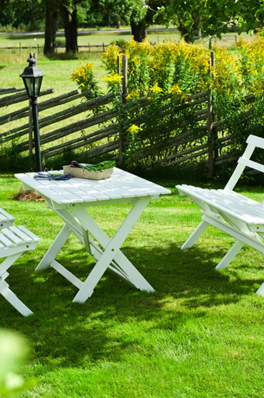 Utesoffor & Utebänkar|Utemöbler|Jotex TORPET Soffa 2-sits Vit