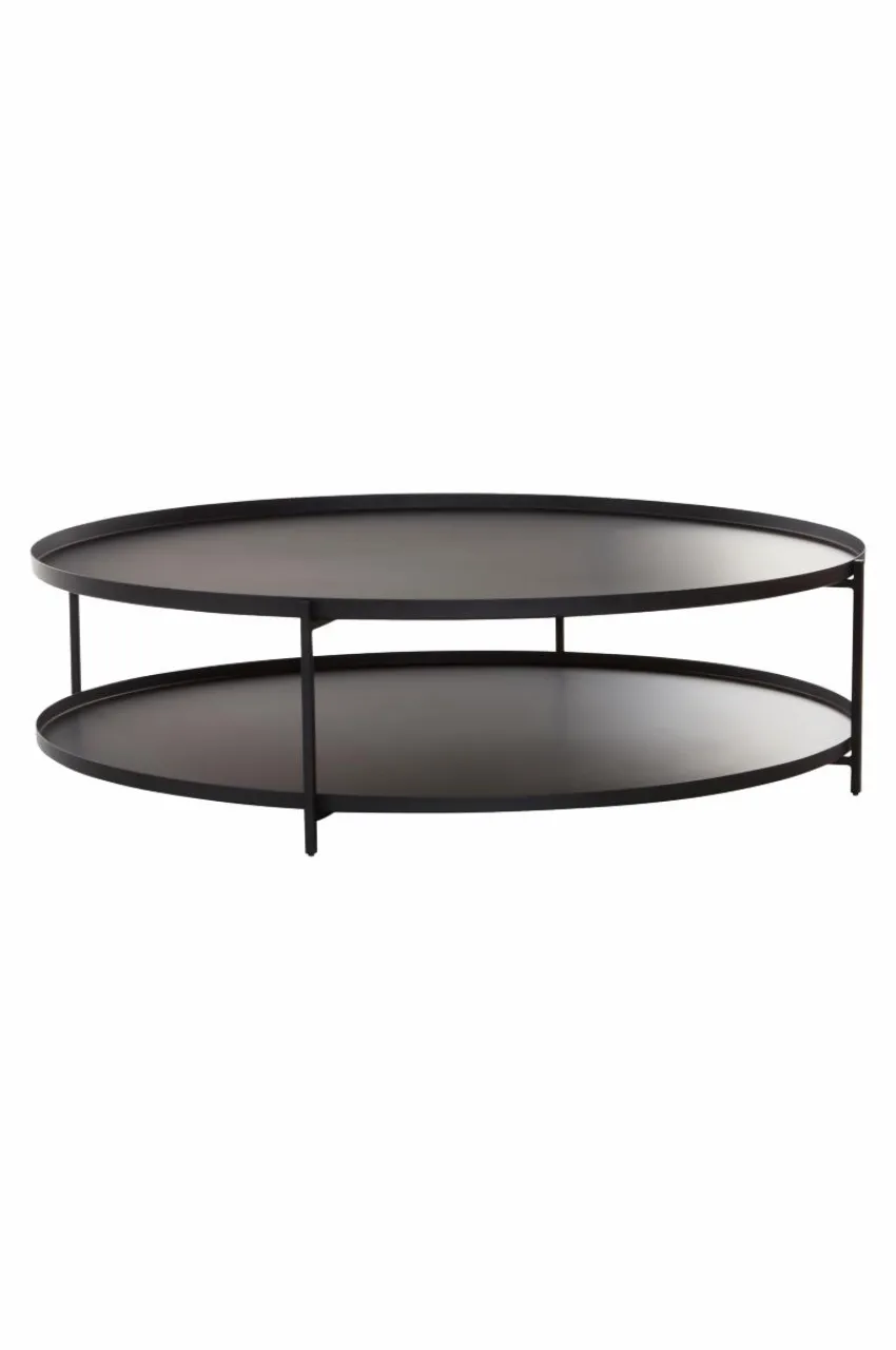 Bord|Jotex TRAYSON Soffbord ø 110 Cm Matt svart