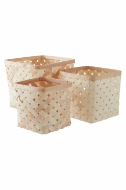 Förvaring|Förvaring|Jotex TRESUS Förvaringskorg 3-pack Natur
