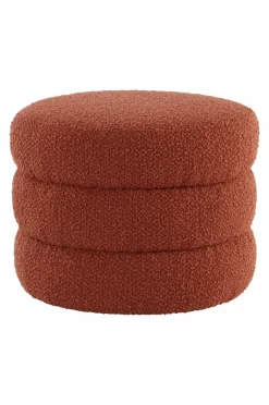 Sittpuffar|Jotex TRIBUS Sittpuff ø 50 Cm Roströd