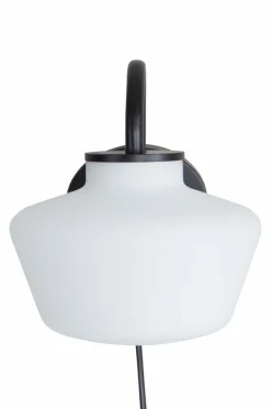 Vägglampor|Jotex TROPEA Vägglampa Svart/vit