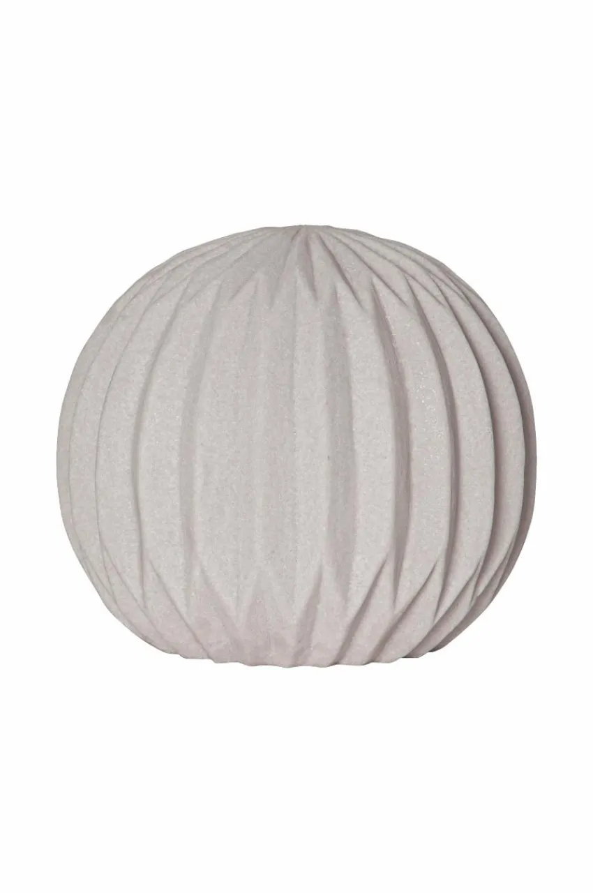 Utebelysning|Utebelysning|Jotex Utomhusdekoration Sandy Globe 25 Cm Vit
