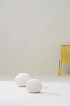 Utebelysning|Utebelysning|Jotex Utomhusdekoration Sandy Globe 25 Cm Vit