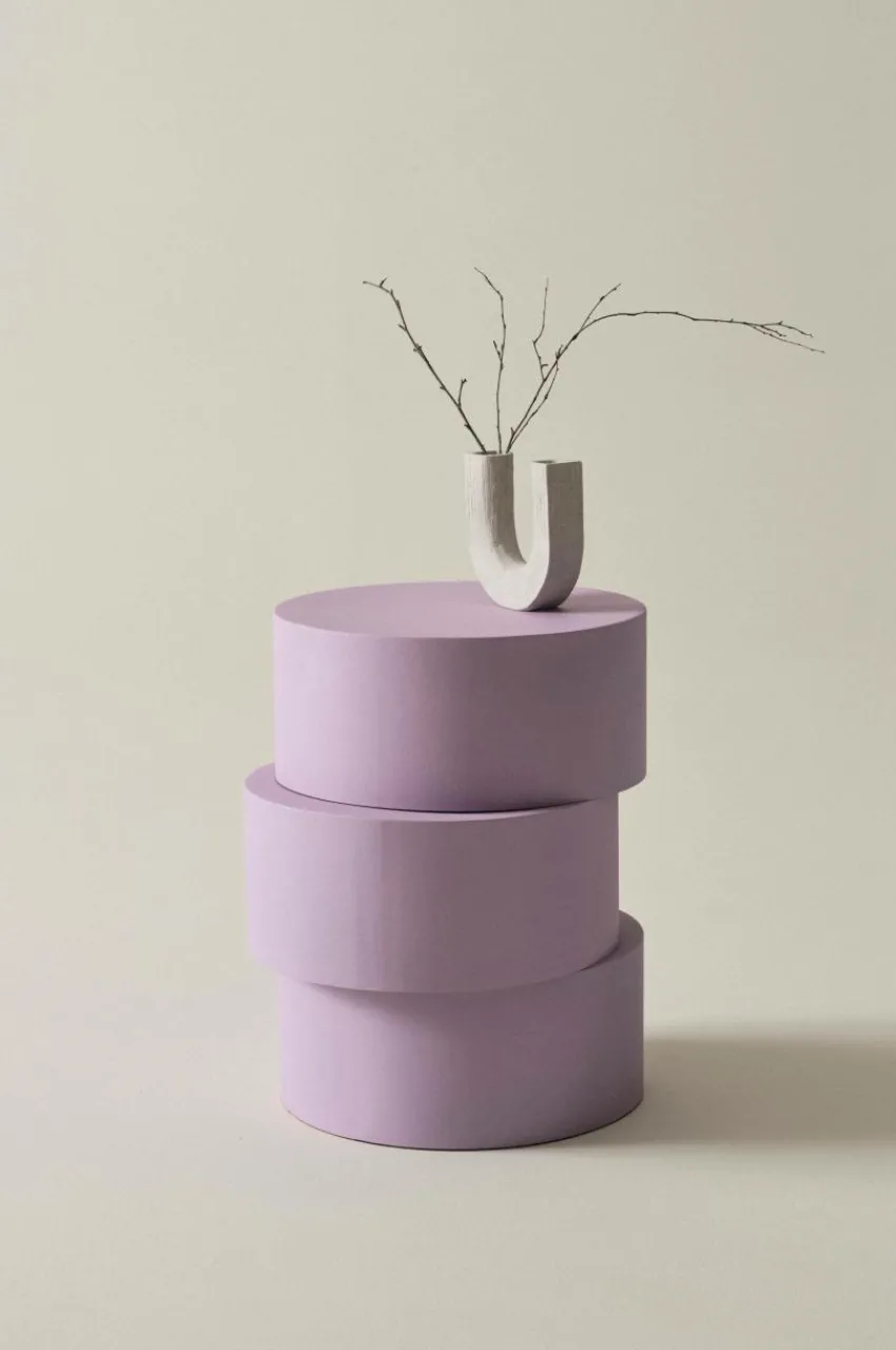 Bord|Jotex VALAAR Sidobord ø 39 Cm Lila