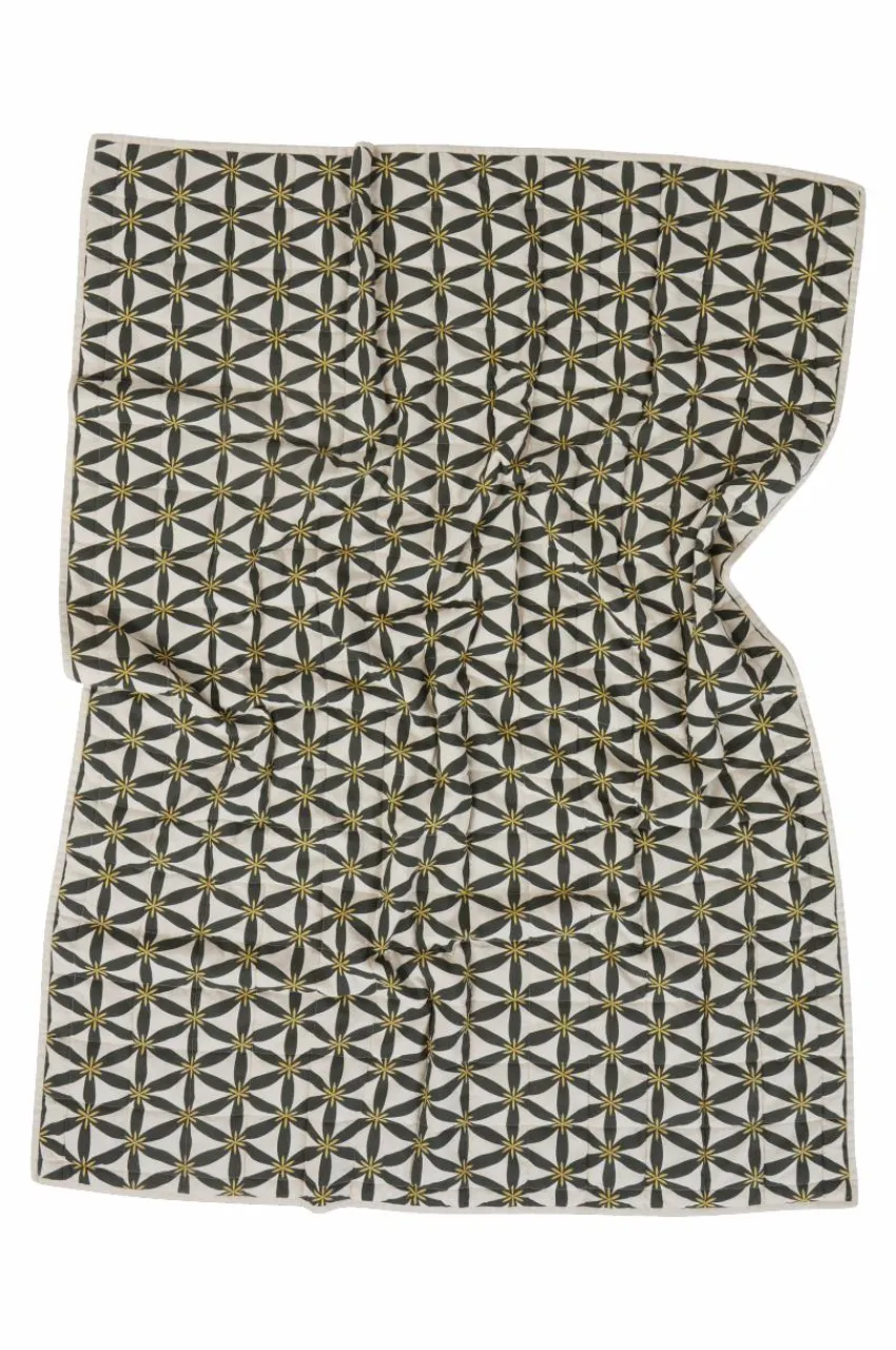 Plädar & Filtar|Julkuddar & Julplädar|Jotex VALERIA Pläd Grön/beige