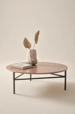 Bord|Jotex VALLEY Soffbord ø 100 Cm Valnötsbrun