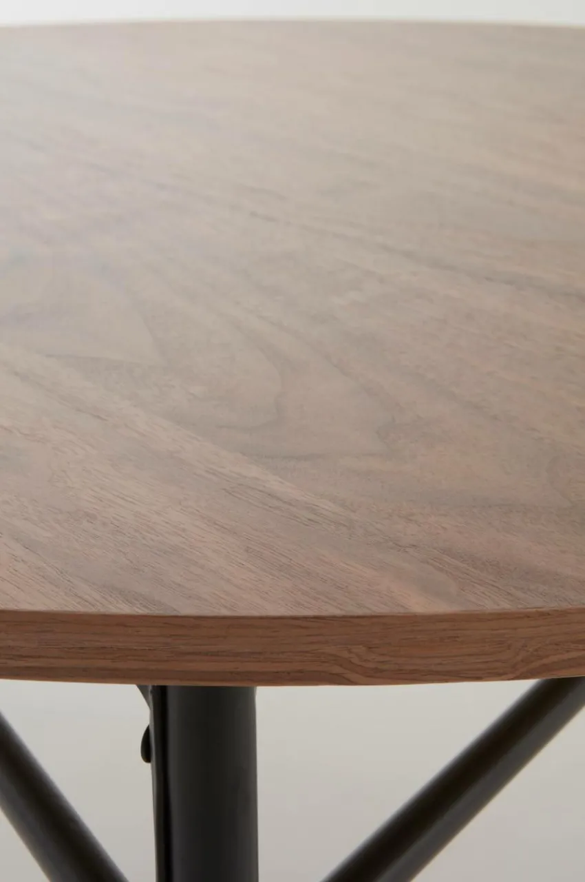 Bord|Jotex VALLEY Soffbord ø 100 Cm Valnötsbrun
