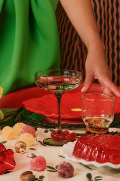 Glas|Jotex VANNA Cocktailglas 4-pack Mörkgrå