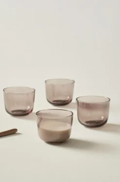 Glas|Jotex VANNA Glas 4-pack Mörkgrå