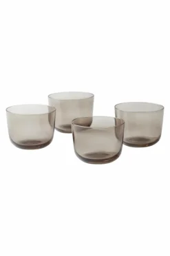 Glas|Jotex VANNA Glas 4-pack Mörkgrå
