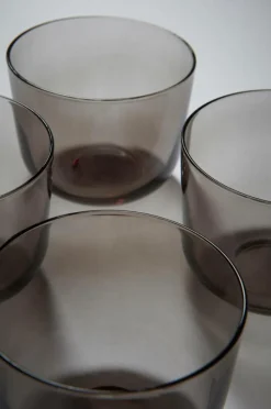Glas|Jotex VANNA Glas 4-pack Mörkgrå