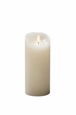 Ljus|Jotex Vaxljus 7,5x17,8cm LED Gräddvitt