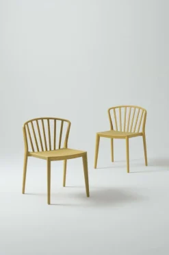 Utestolar & Utepallar|Utemöbler|Jotex VÄBY Utestol 2-pack Senap