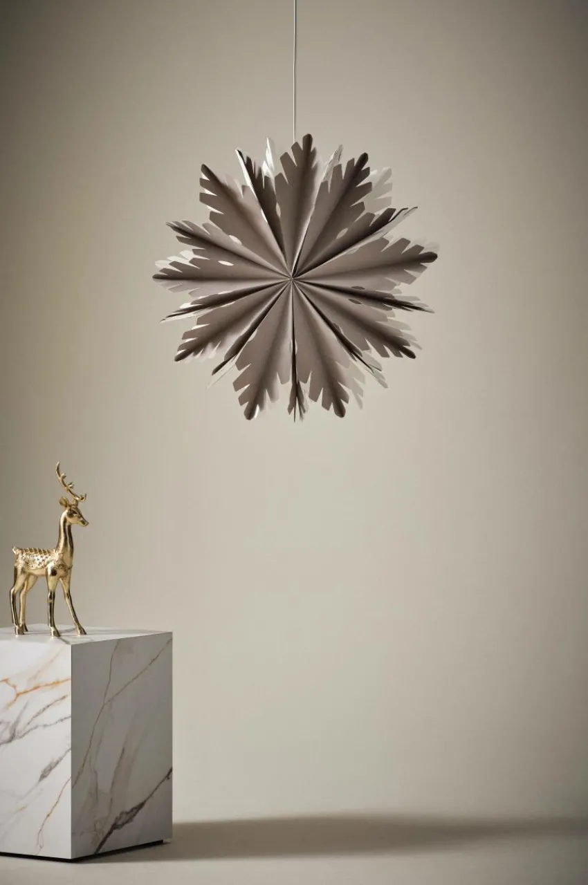 Julbelysning|Jotex VEGA Julstjärna ø 60 Cm Grå
