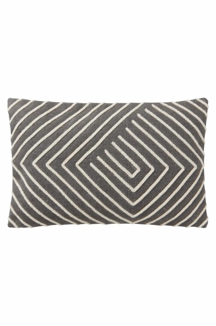 Prydnadskuddar & Fodral|Jotex VEGA Kuddfodral 60x40 Cm Grå/naturvit