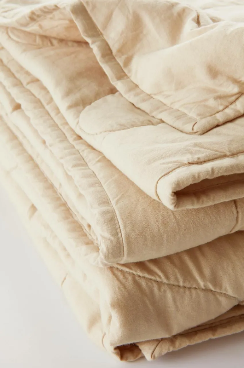 Barnsängkläder|Jotex VEIX MINI överkast - Ekologisk Beige