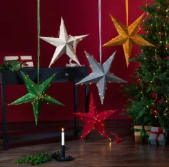 Julbelysning|Jotex Velvet+slinga Röd