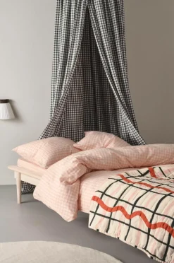 Barnsängkläder|Jotex VERMONT Sänghimmel Svart/creme