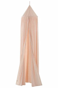 Barnsängkläder|Jotex VERMONT Sänghimmel Rosa/creme