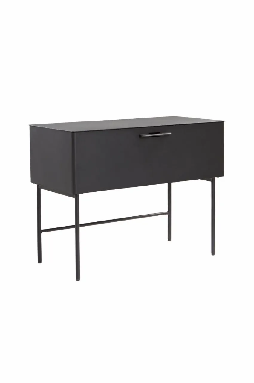 Hallmöbler|Förvaring|Jotex VERNON Byrå 35x70 Cm Svart