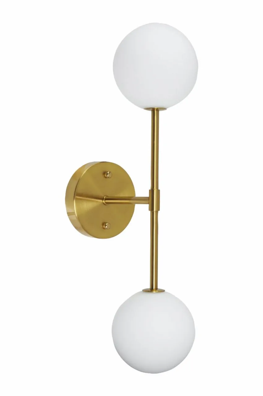 Vägglampor|Jotex Vägglampa Sigma 49 Cm Guld opal