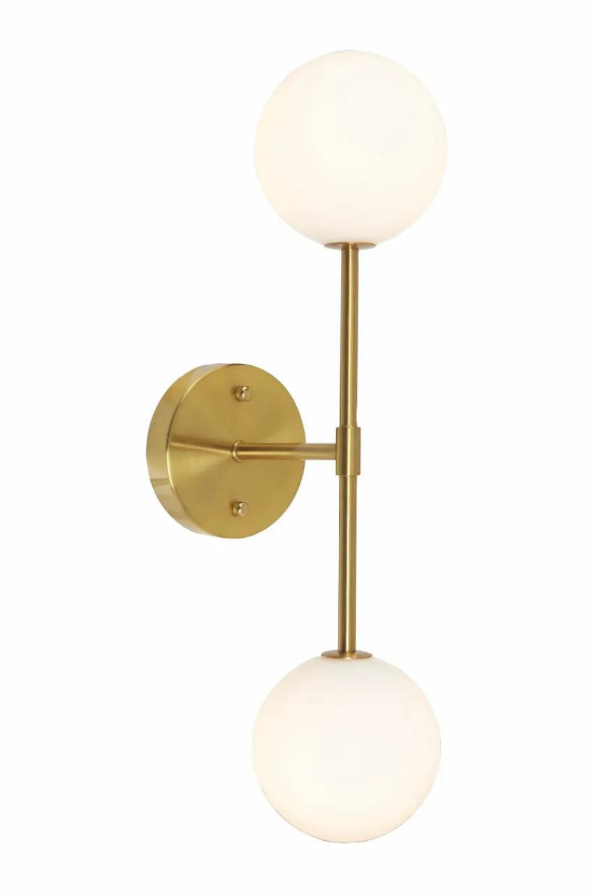 Vägglampor|Jotex Vägglampa Sigma 49 Cm Guld opal