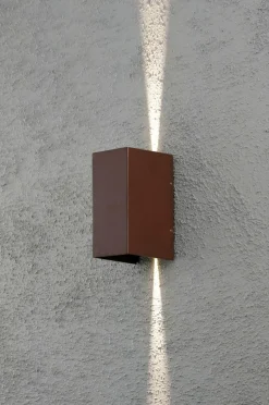 Utebelysning|Utebelysning|Jotex Vägglykta Cremona Höjd 17 Cm Rost