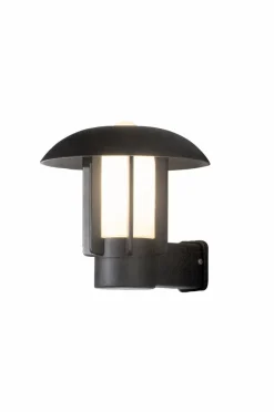 Utebelysning|Utebelysning|Jotex Vägglykta Heimdal Höjd 27 Cm Svart