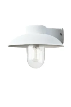 Utebelysning|Utebelysning|Jotex Vägglykta Mani Höjd 21 Cm Vit
