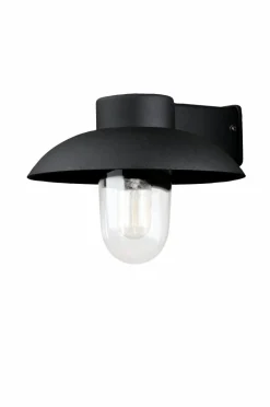 Utebelysning|Utebelysning|Jotex Vägglykta Mani Höjd 21 Cm Svart