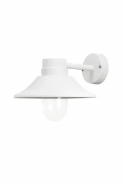 Utebelysning|Utebelysning|Jotex Vägglykta Vega Höjd 26,5 Cm Vit