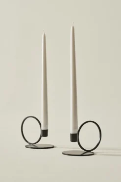 Ljus|Jotex VICKAN PEARL Antikljus 2-pack - Höjd 35 Cm Antikvit