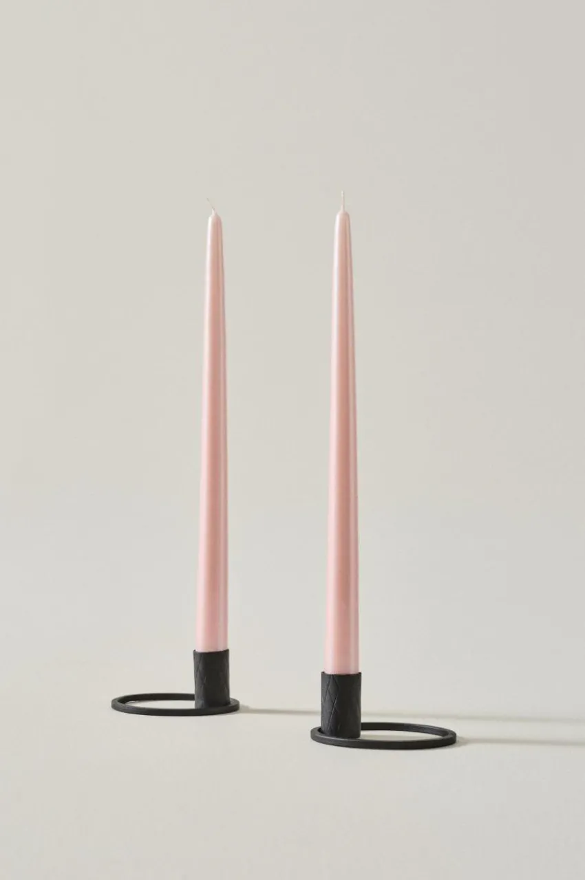 Ljus|Jotex VICKAN PEARL Antikljus 2-pack - Höjd 35 Cm Dimrosa