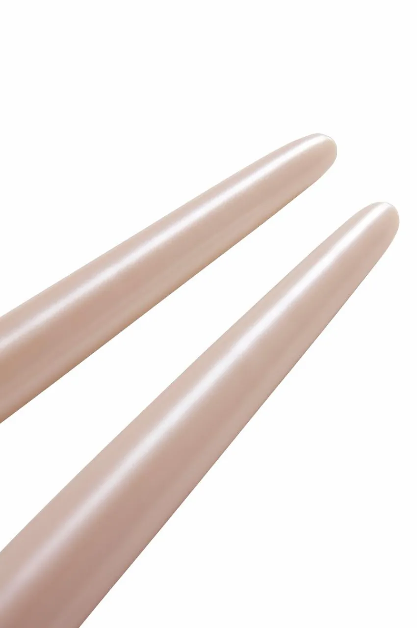 Ljus|Jotex VICKAN PEARL Antikljus 2-pack - Höjd 35 Cm Dimrosa