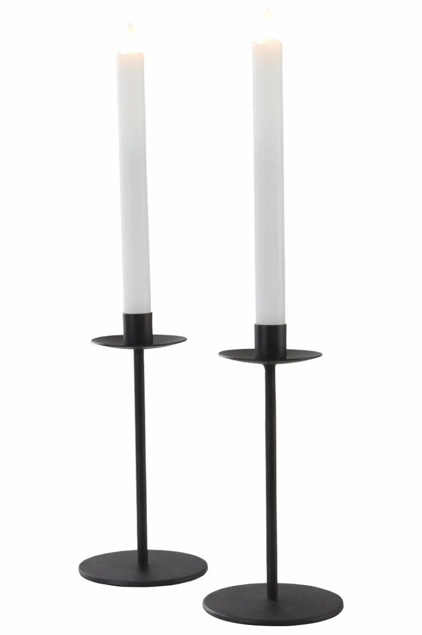 Ljusstakar|Jotex VIDAL Ljusstake 2-pack Svart