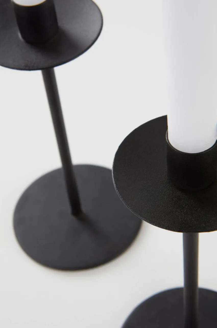 Ljusstakar|Jotex VIDAL Ljusstake 2-pack Svart