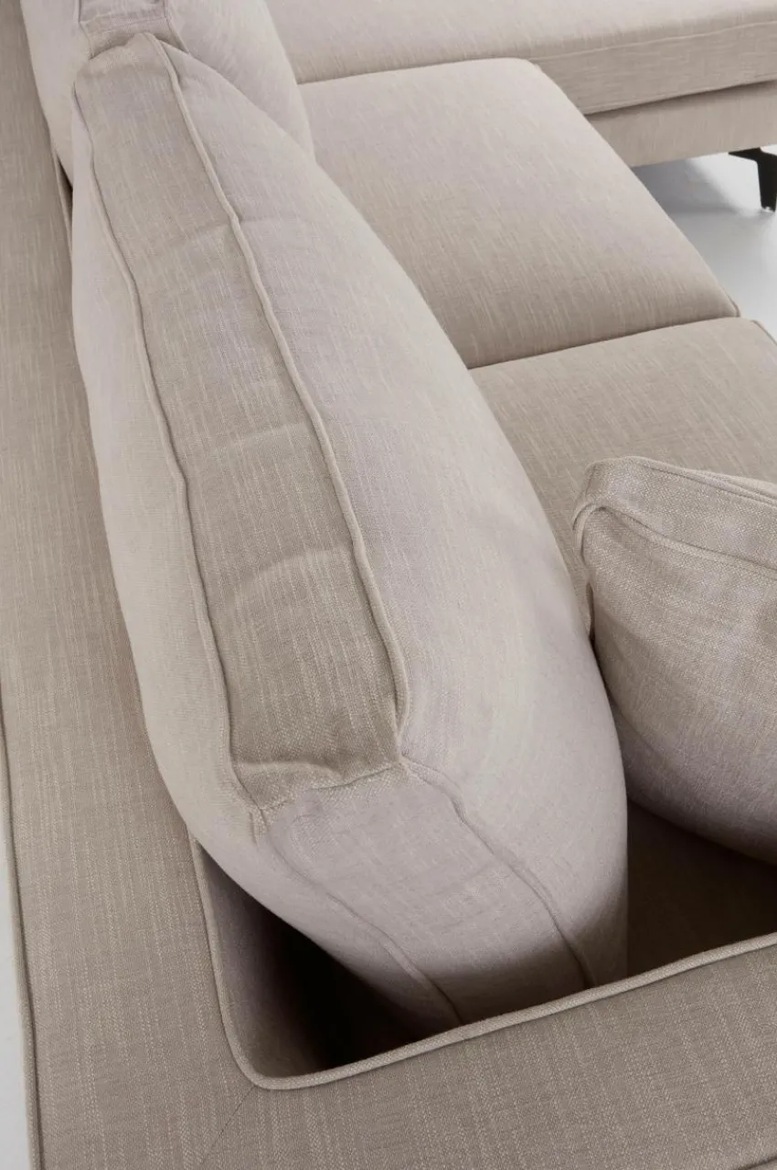 Soffor|Jotex VILLACH Soffa 3-sits Divan Höger Greige
