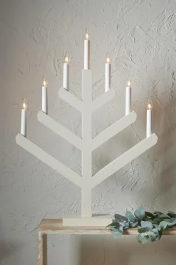 Julbelysning|Jotex VINGA Elljusstake Beige