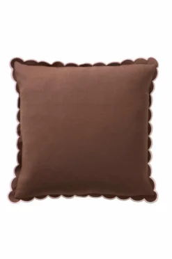 Prydnadskuddar & Fodral|Jotex VIVIAN Kuddfodral 45x45 Cm Brun/rosa