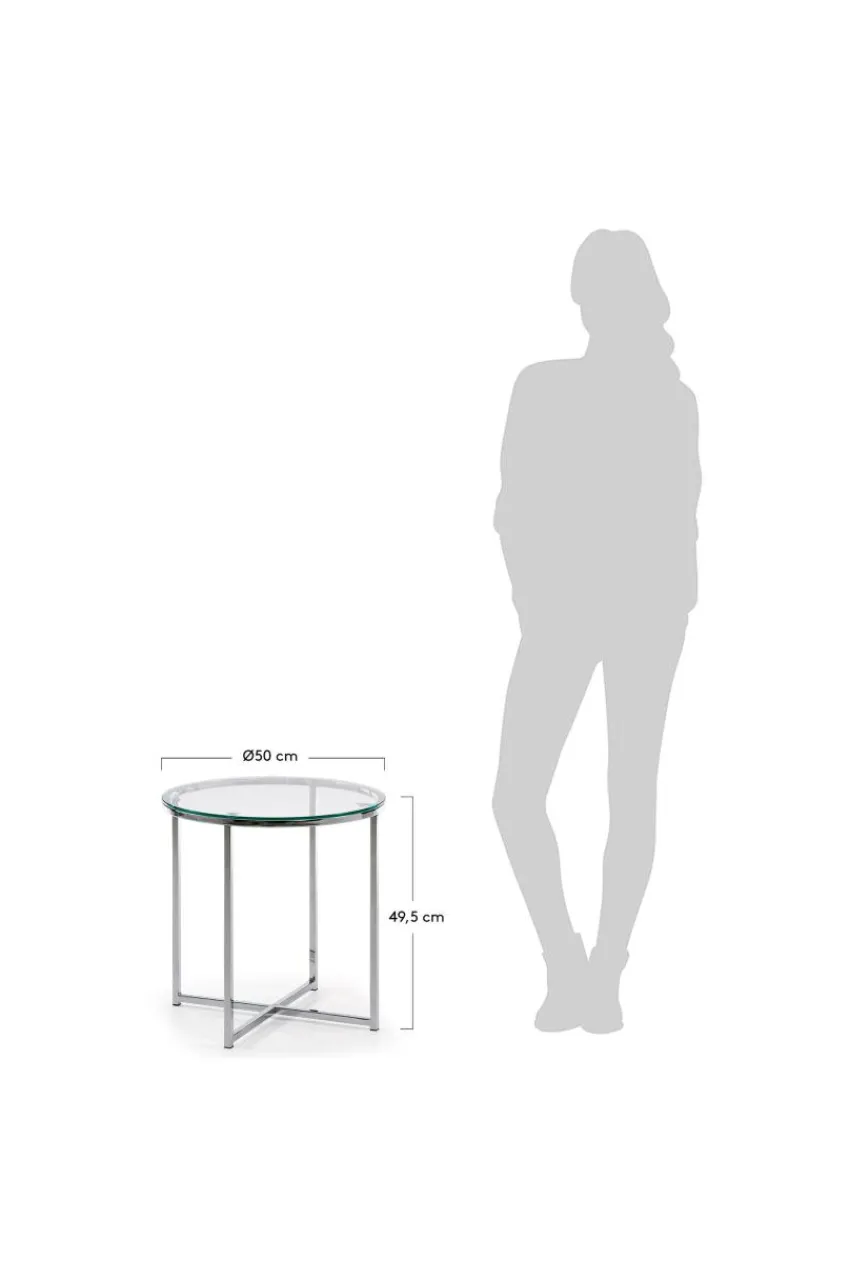 Bord|Jotex VIVID Soffbord 50x50 Cm Transparent