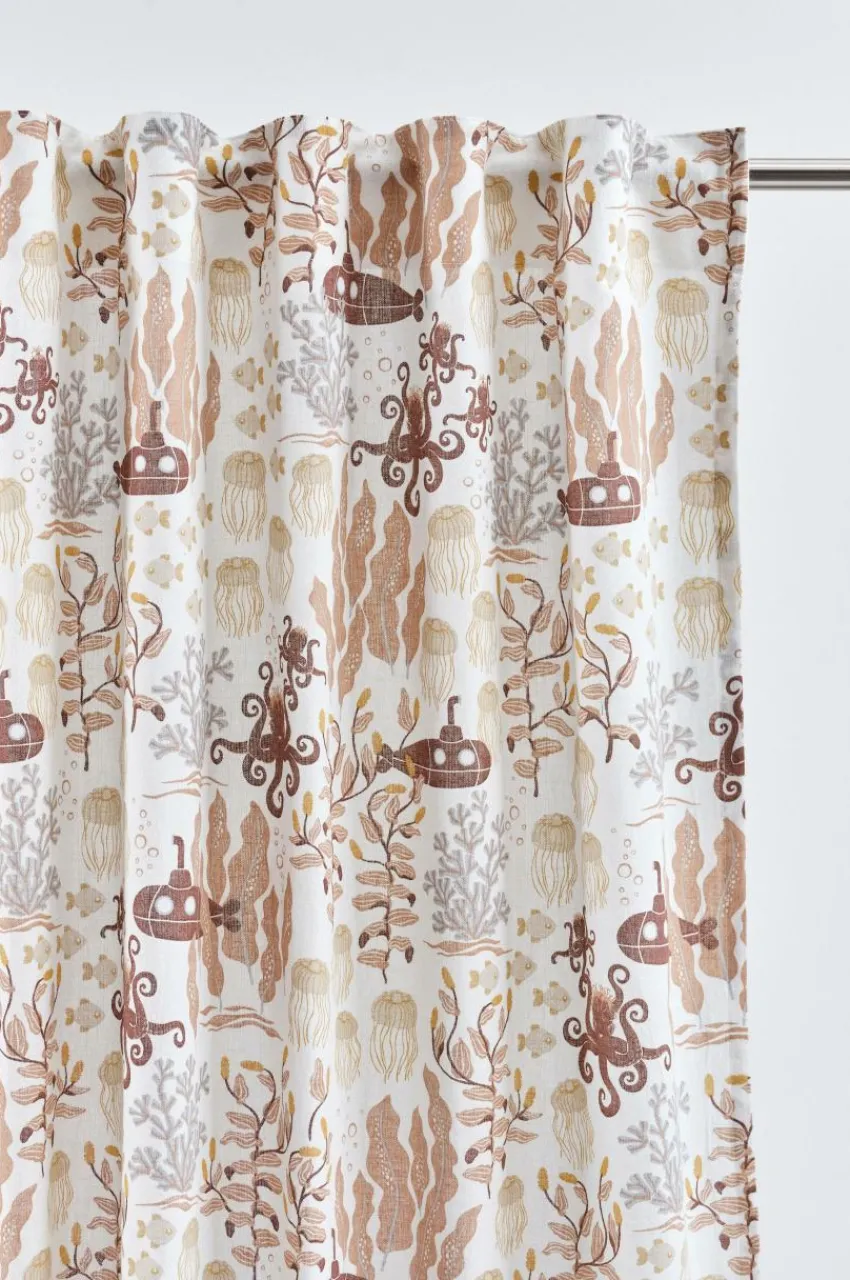 Barngardiner|Jotex WATERS Multifunktionsgardin 2-pack Rosa
