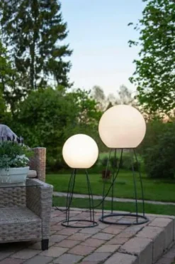 Utebelysning|Utebelysning|Jotex WILLE Golvlampa - 70 Cm Vit