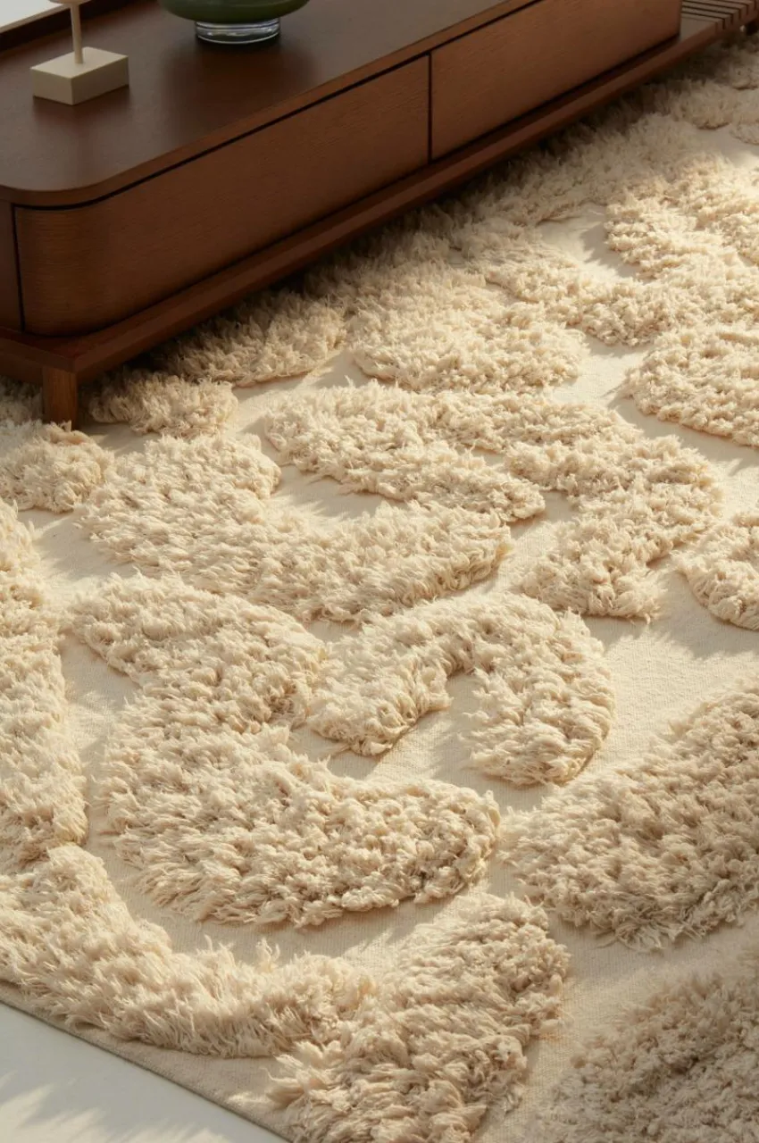 Bomulls- & Trasmattor|Jotex WILLOW Bomullsmatta 200x300 Cm Naturvit