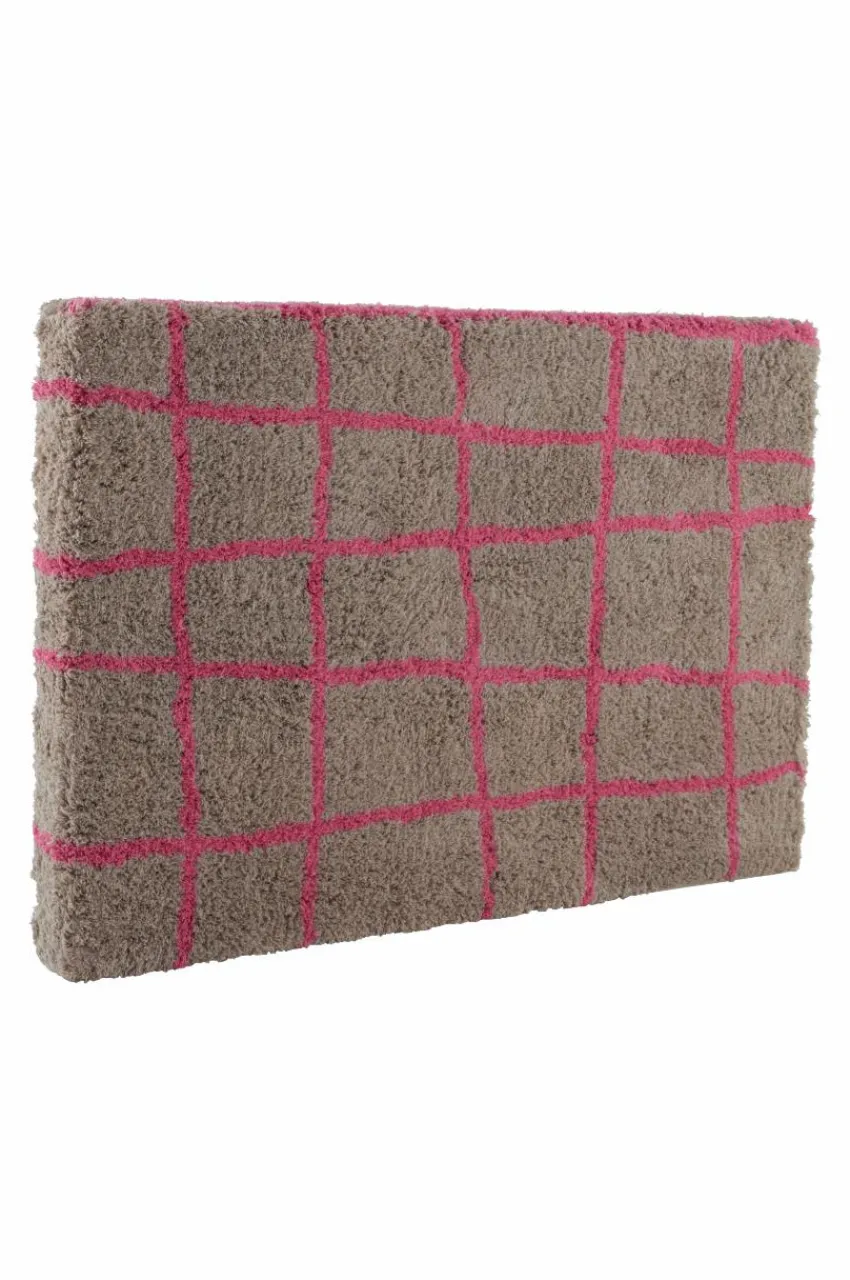 Sänggavlar|Jotex WINK Sänggavel 180 Cm Rosa/grå