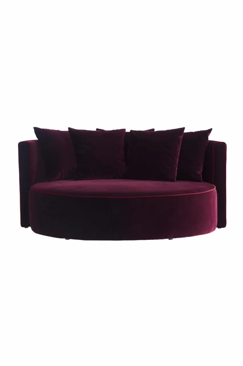 Soffor|Jotex WYOMING Soffa 2-sits Mörk vinröd