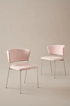 Stolar|Jotex YAKIMA Stol 2-pack Ljusrosa