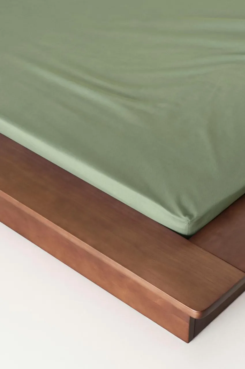 Dra-På-Lakan|Jotex ZACK PERCALE Dra-på-lakan - Ekologisk Khaki